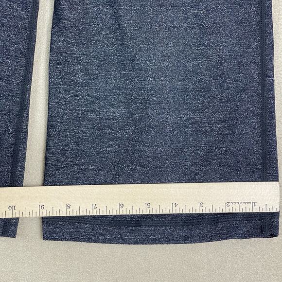 Lululemon Pants Womens M Gray Wide Leg Cropped Drawstring Waist Athletic Stretch - Picture 7 of 12